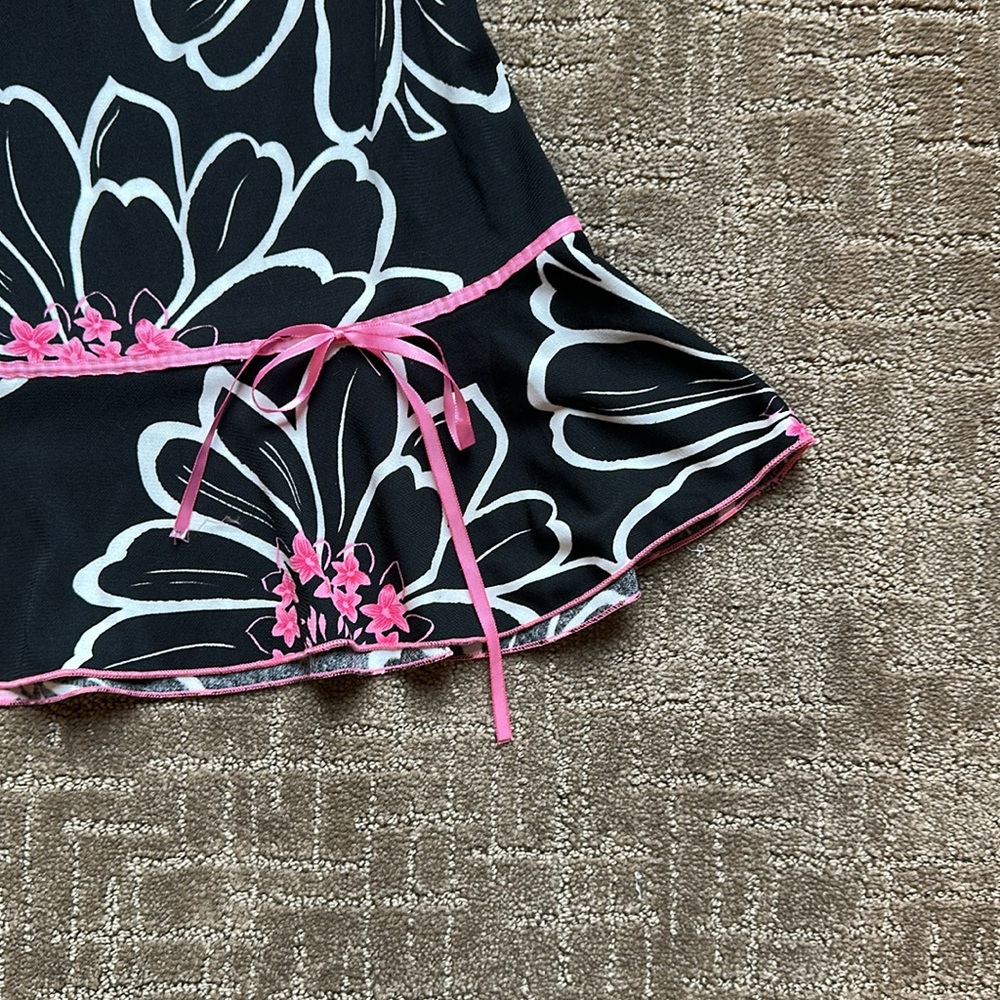 NWT Vintage Floral Mini Skirt - Picture 2 of 4